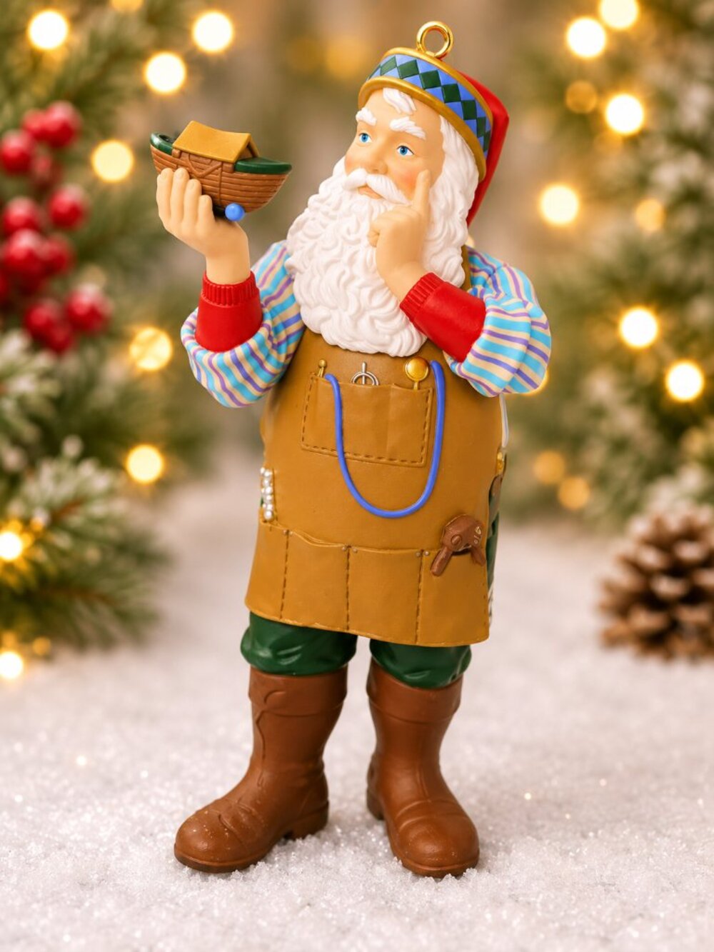 Hallmark Keepsake “The Toymaker’s Gift” Ornament 1999 Collector’s Club - Picture 1 of 10